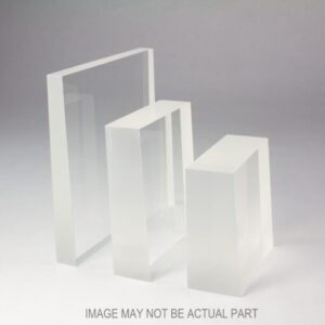 W1083- Fused Silica Corning 7980, Grade 0A 63.5mm sq. x 1.96mm thk.