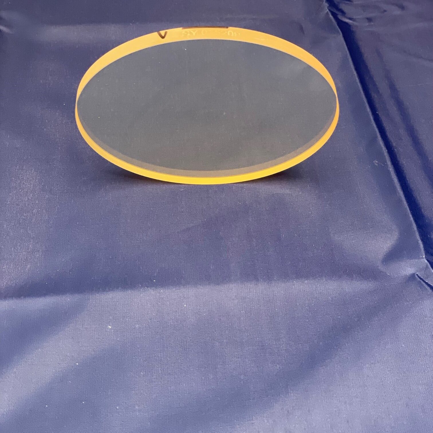 パームス　EDGE EVS-602 V.Glass Spinning Model W1147 - Schott Zerodur Exp. Class 2, 127mm x 90mm ellipse x 10mm thk.